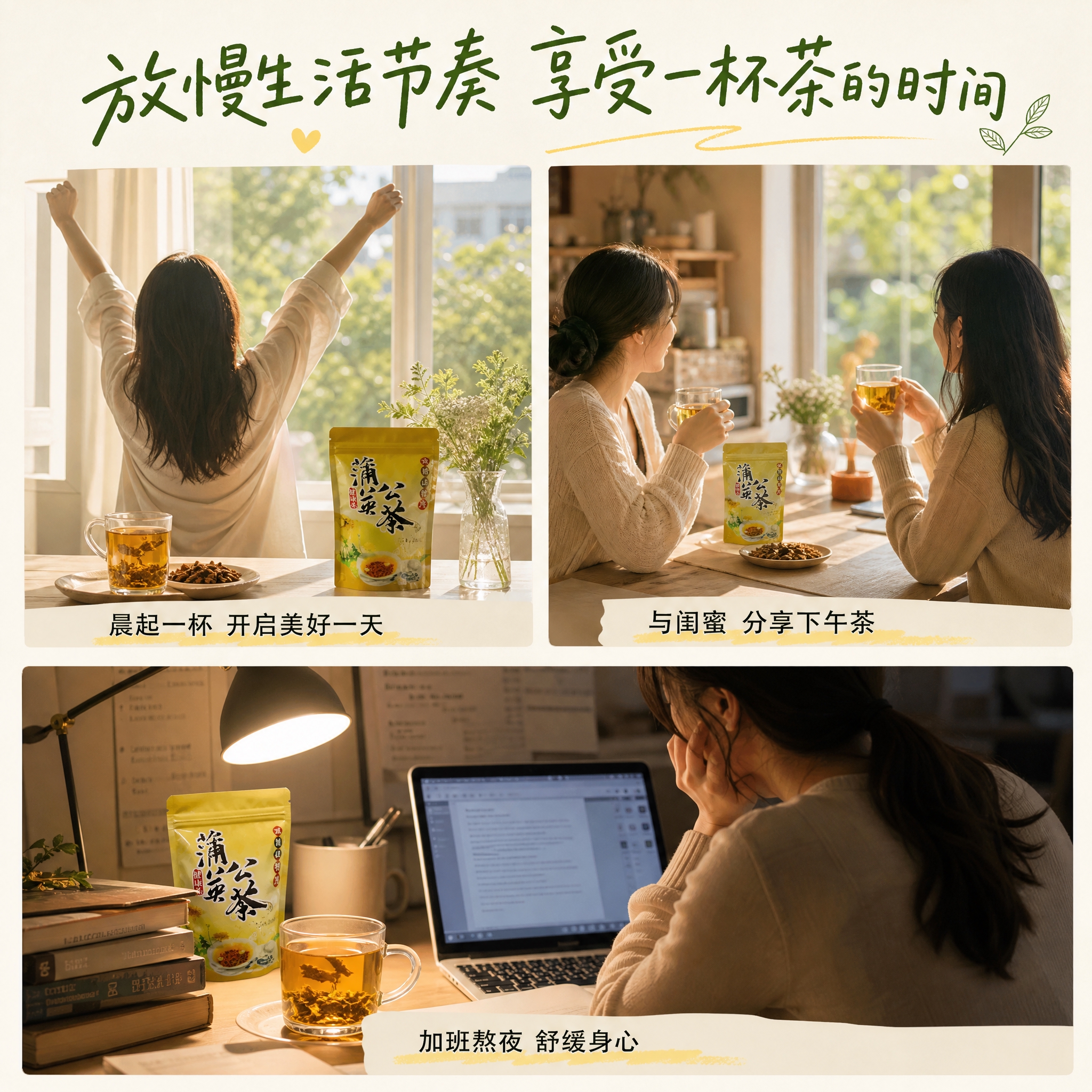 [主图-4] 小红书风格场景体验图，核心任务：展示适用场景，引… - 图片创意预览