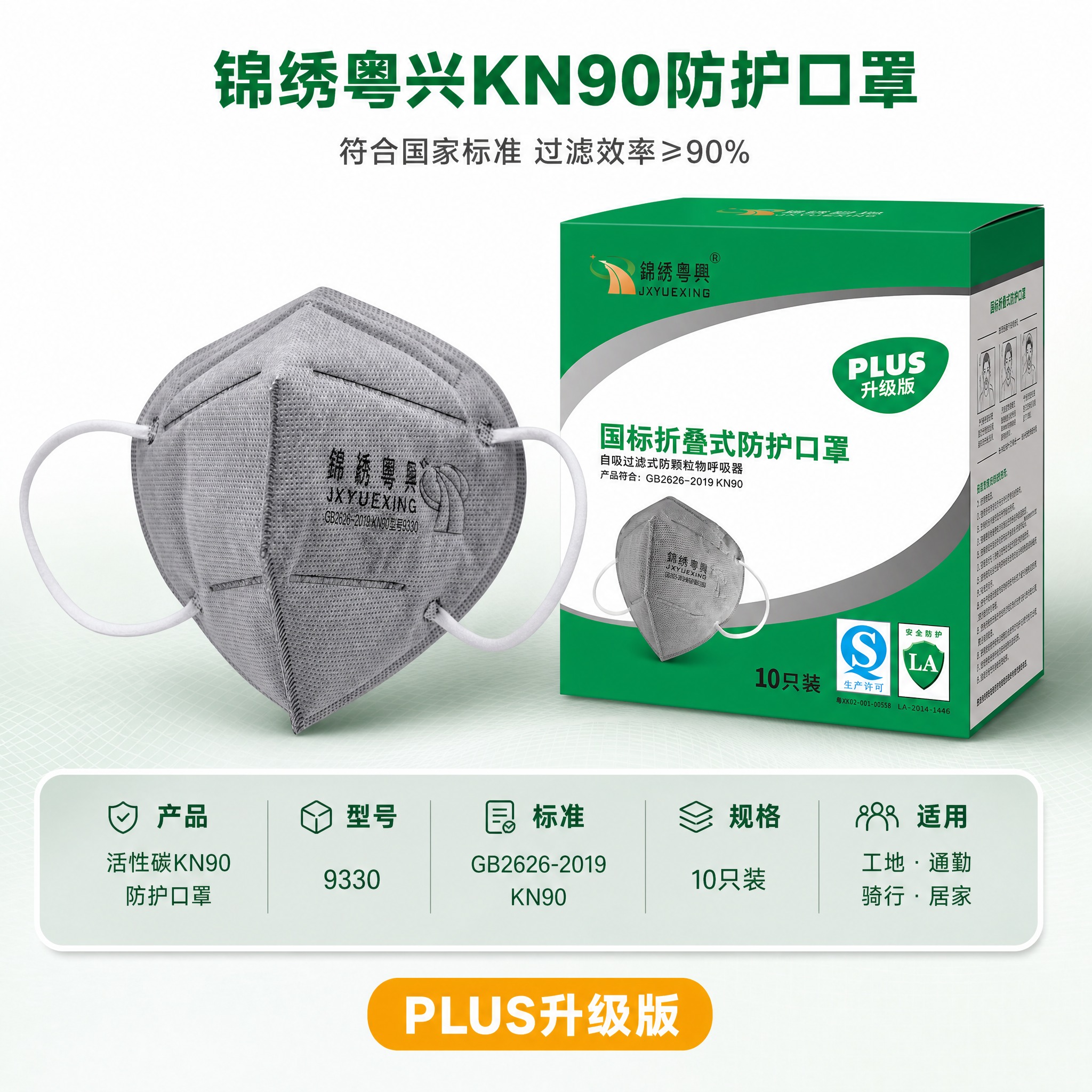 [主图-5] 规格参数：9330/GB2626-2019 KN… - 图片创意预览