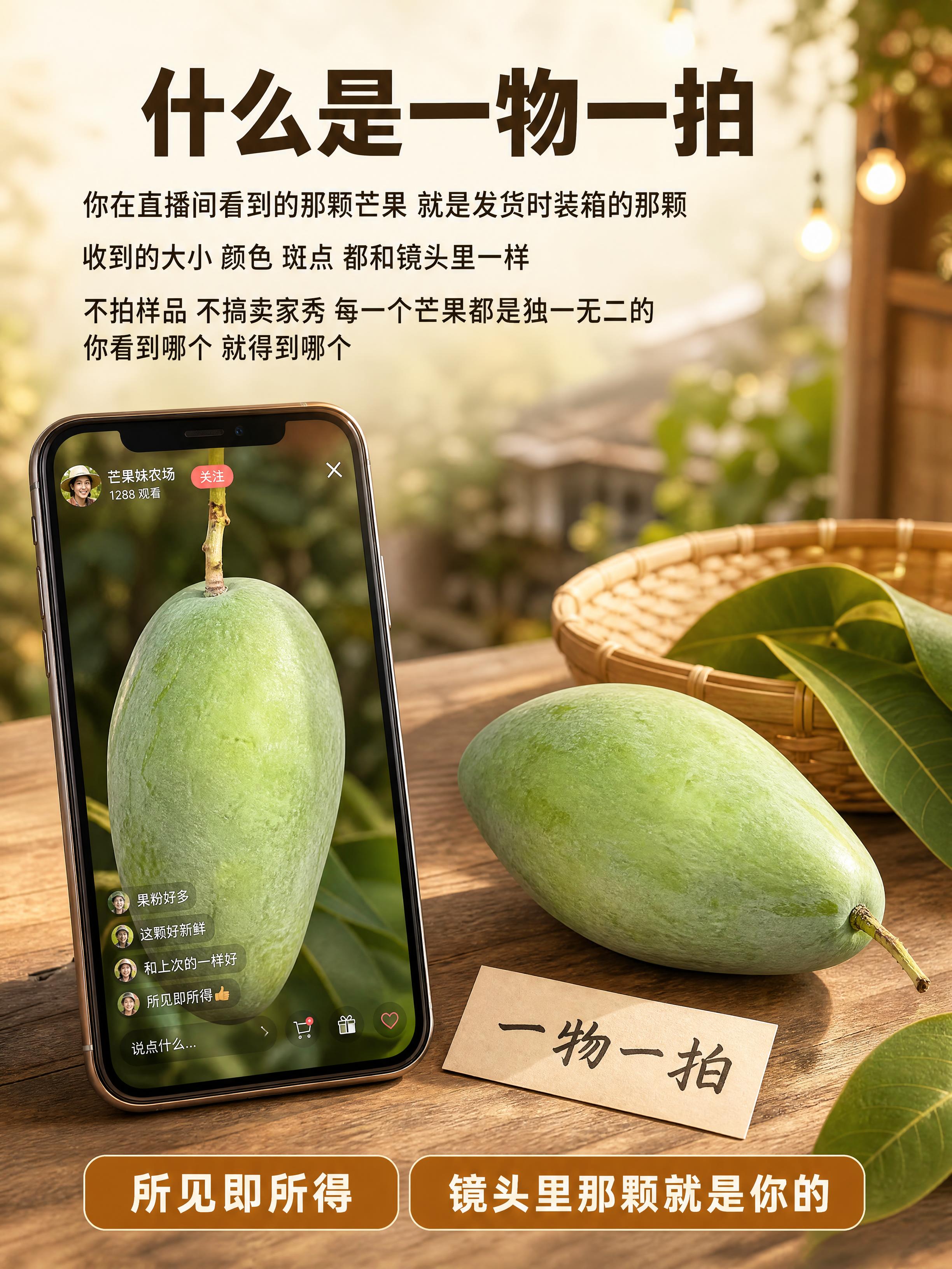 [第2屏] 一物一拍说明-所见即所得信任传递页。本屏使用【图1… - 图片创意预览