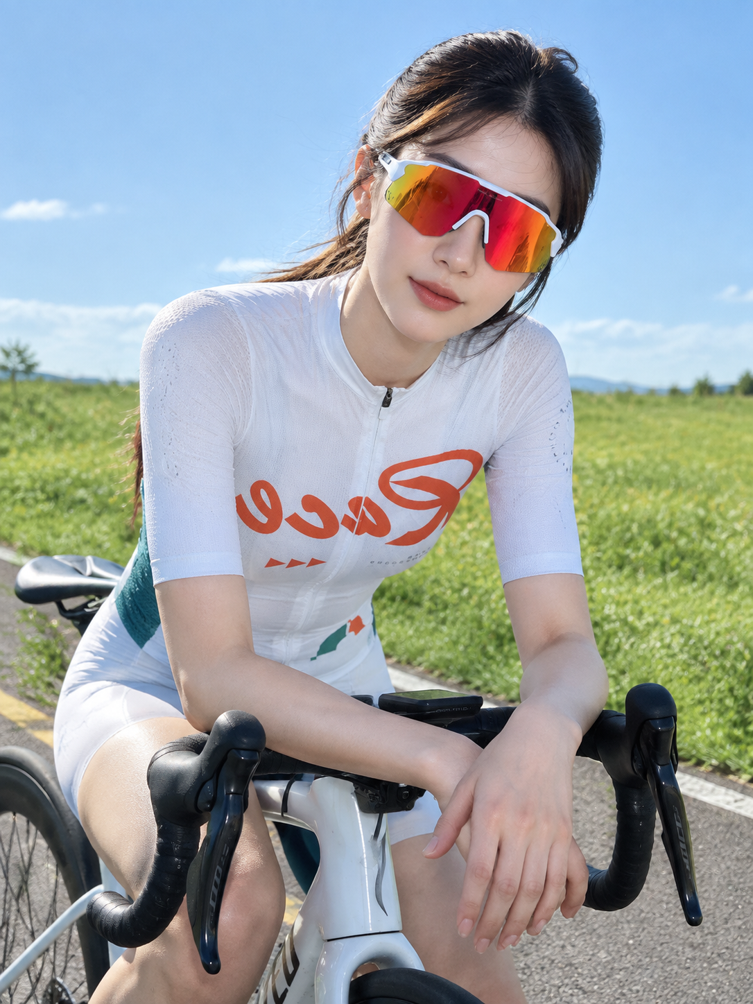 一位漂亮的中国年轻女生，五官精致，化着干净精致的妆容，哑光底妆… - 图片创意预览