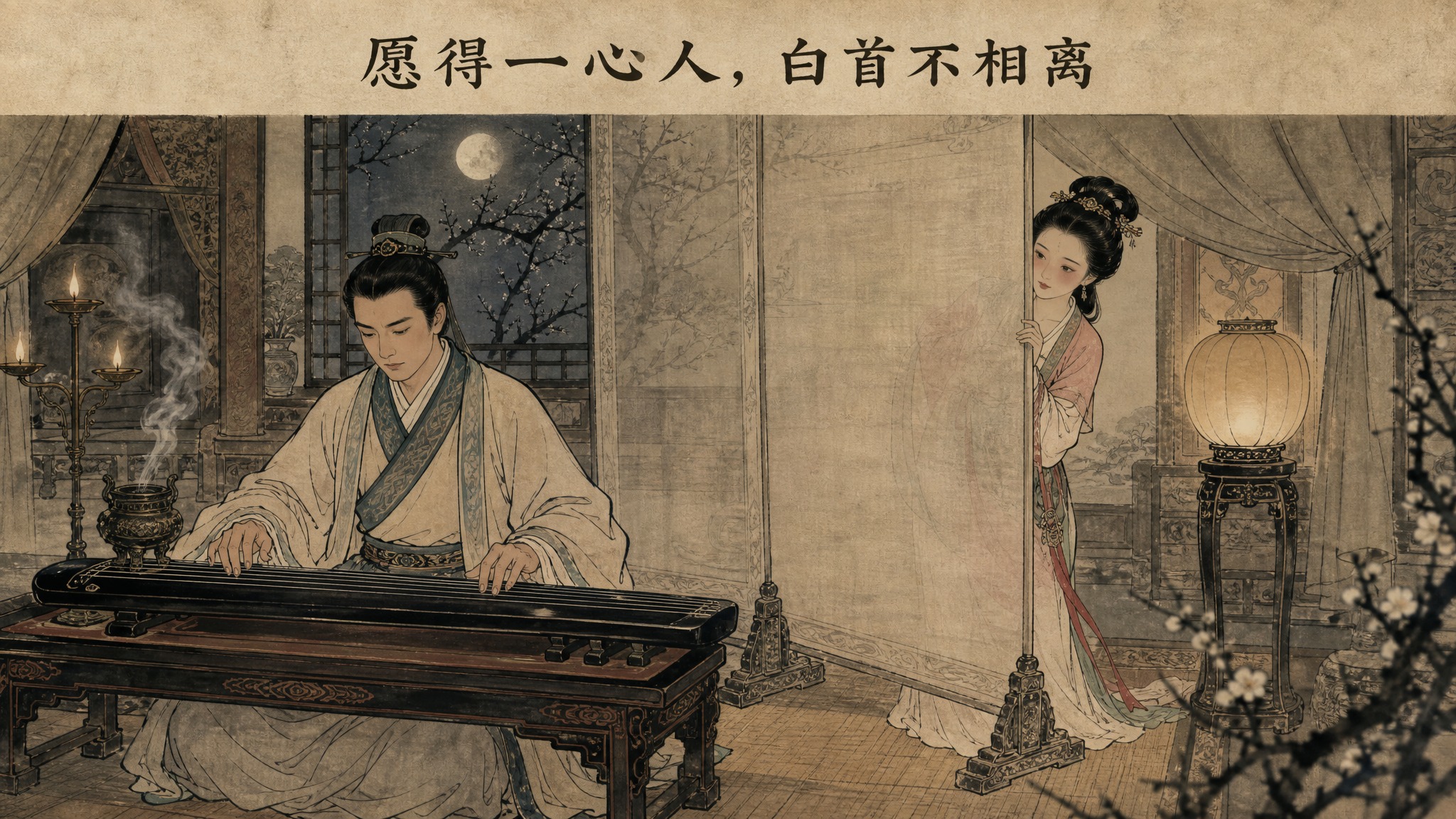 老版中国连环画小人书风格，水墨工笔，线条古朴流畅，传统国画水墨… - 图片创意预览