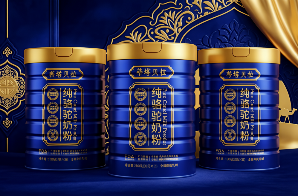 生成一个三罐装的图片预览效果