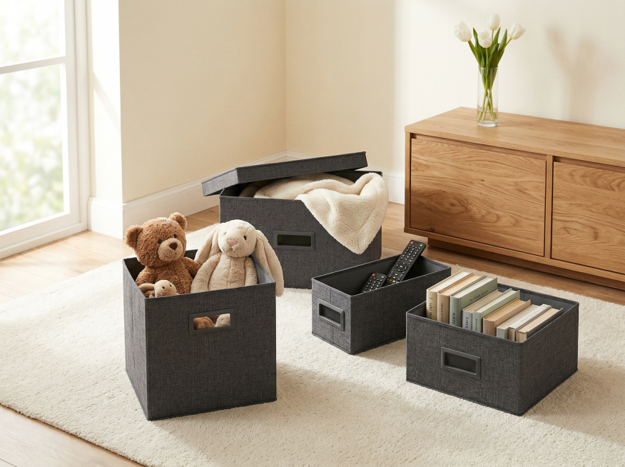 核心画面： 一张广角拍摄的、充满呼吸感与生活温度的家居静物照片。画面描绘了一个宁静的午后，柔和的散射光从画面左侧的大窗户漫入，照亮了整个角落。 环境与构图： 背景： 一面温暖的浅奶油色墙壁，与一张原木预览效果