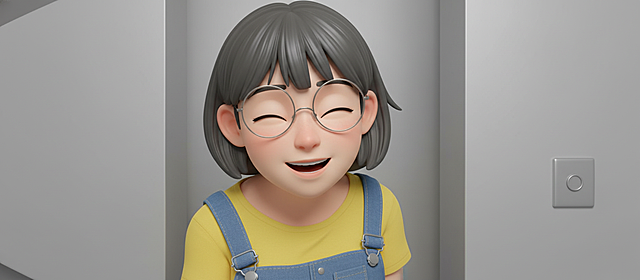 以3d动画渲染风格重绘