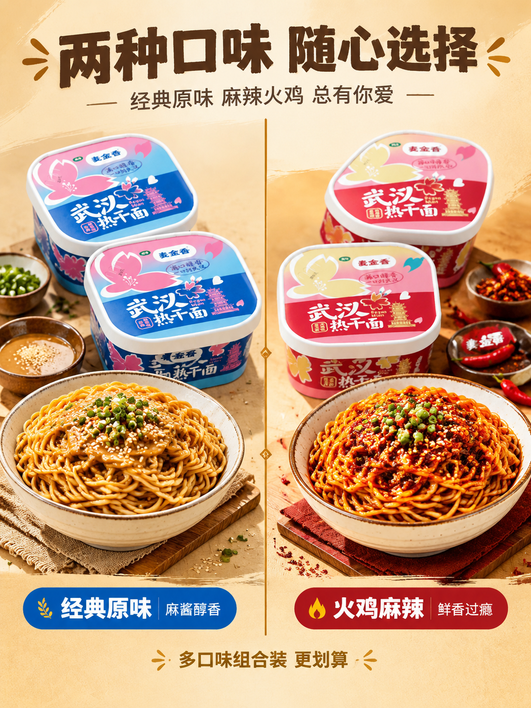 [商品] 使用【图3】红粉包装火鸡味和【图4】蓝粉包装经典原味… - 图片创意预览