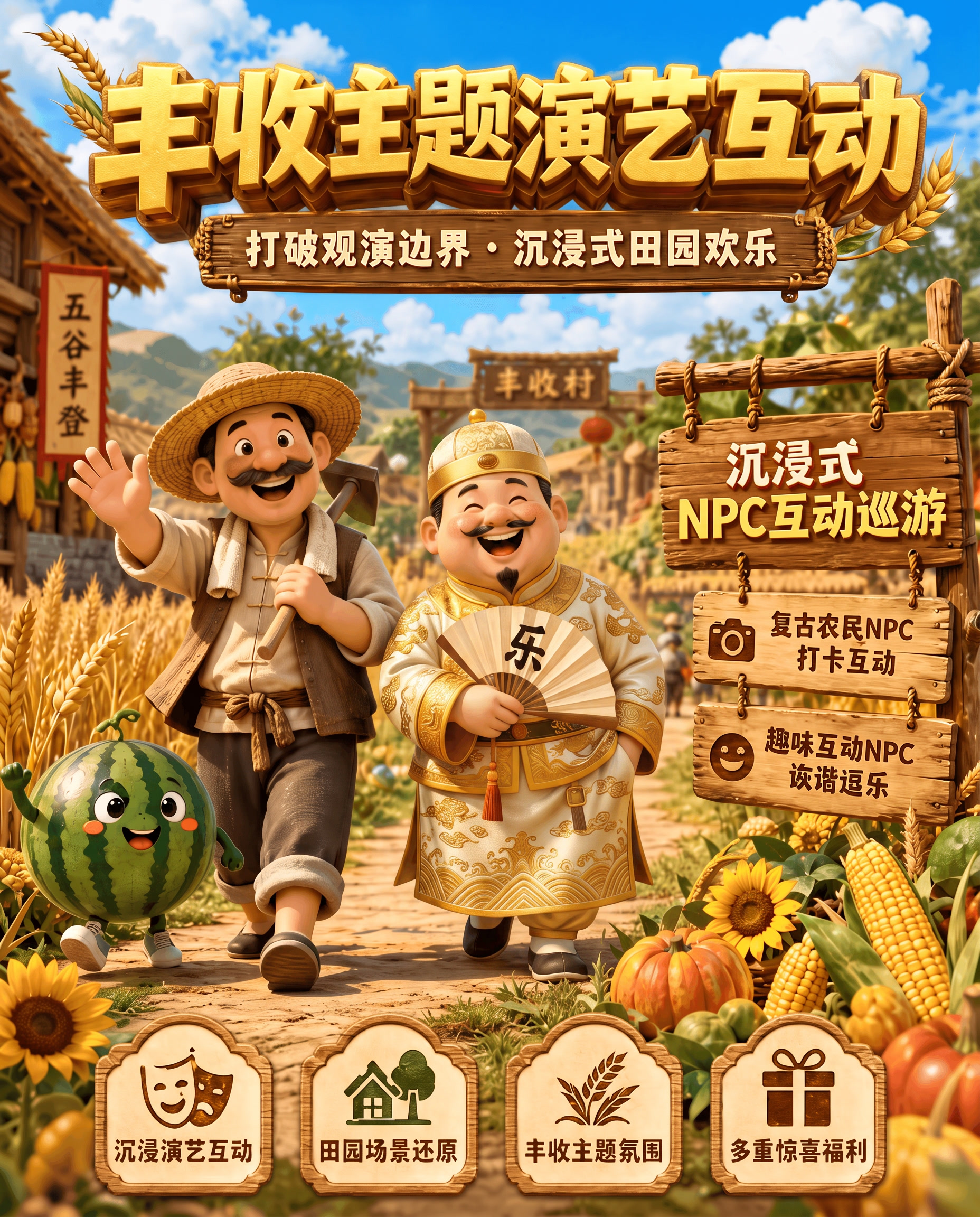 把地主得服装换成白和黄色得 - 图片创意预览