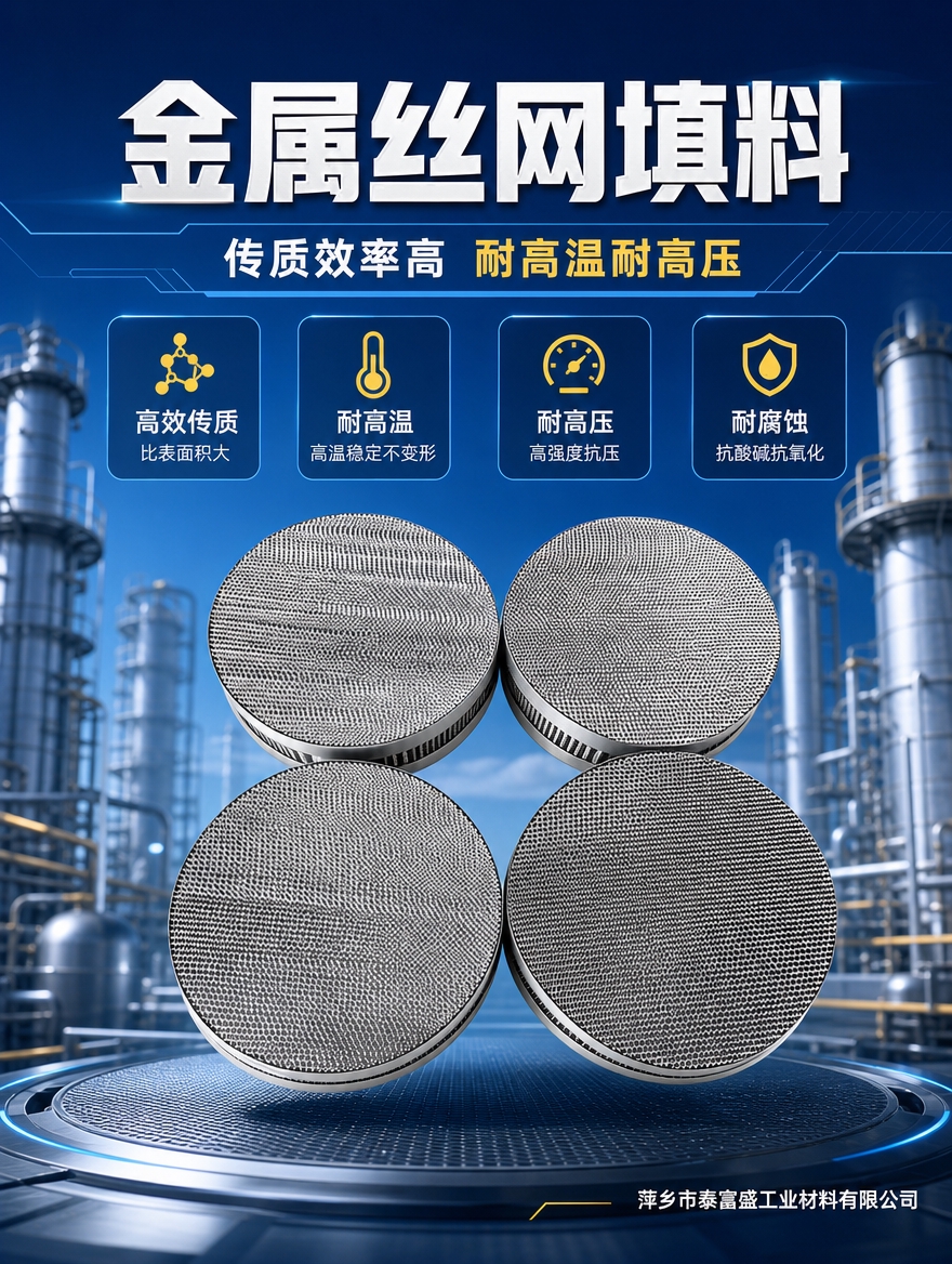 [商品] 使用【图1】金属丝网填料产品；保留圆盘形结构、金属丝… - 图片创意预览