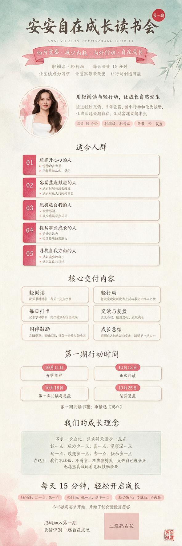 局部替换编辑：以图1（新中式水彩风竖版长图海报）为底图，仅替换… - 图片创意预览