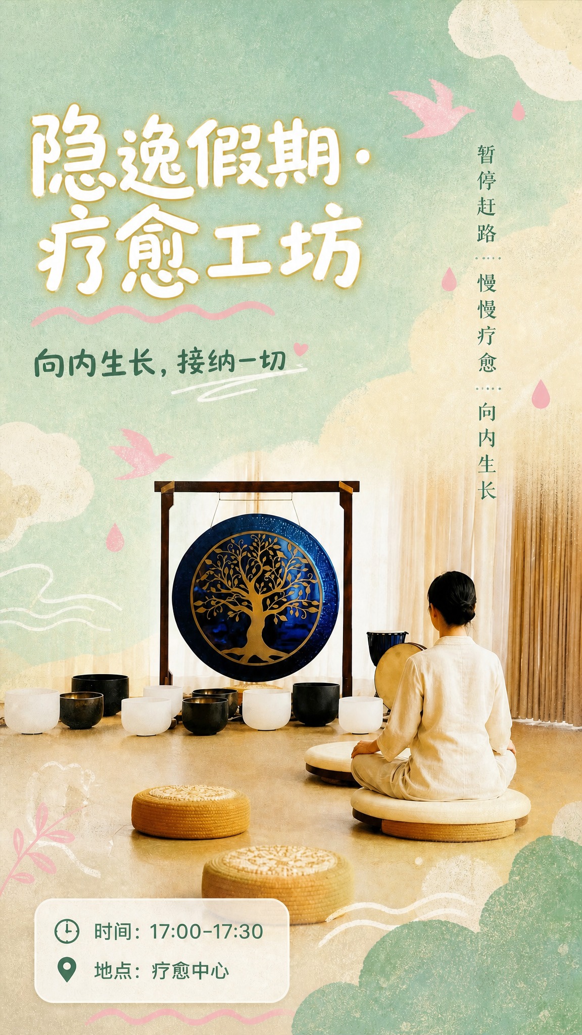 删除左上角的"vanke"logo文字，删除右下角的二维码占位… - 图片创意预览