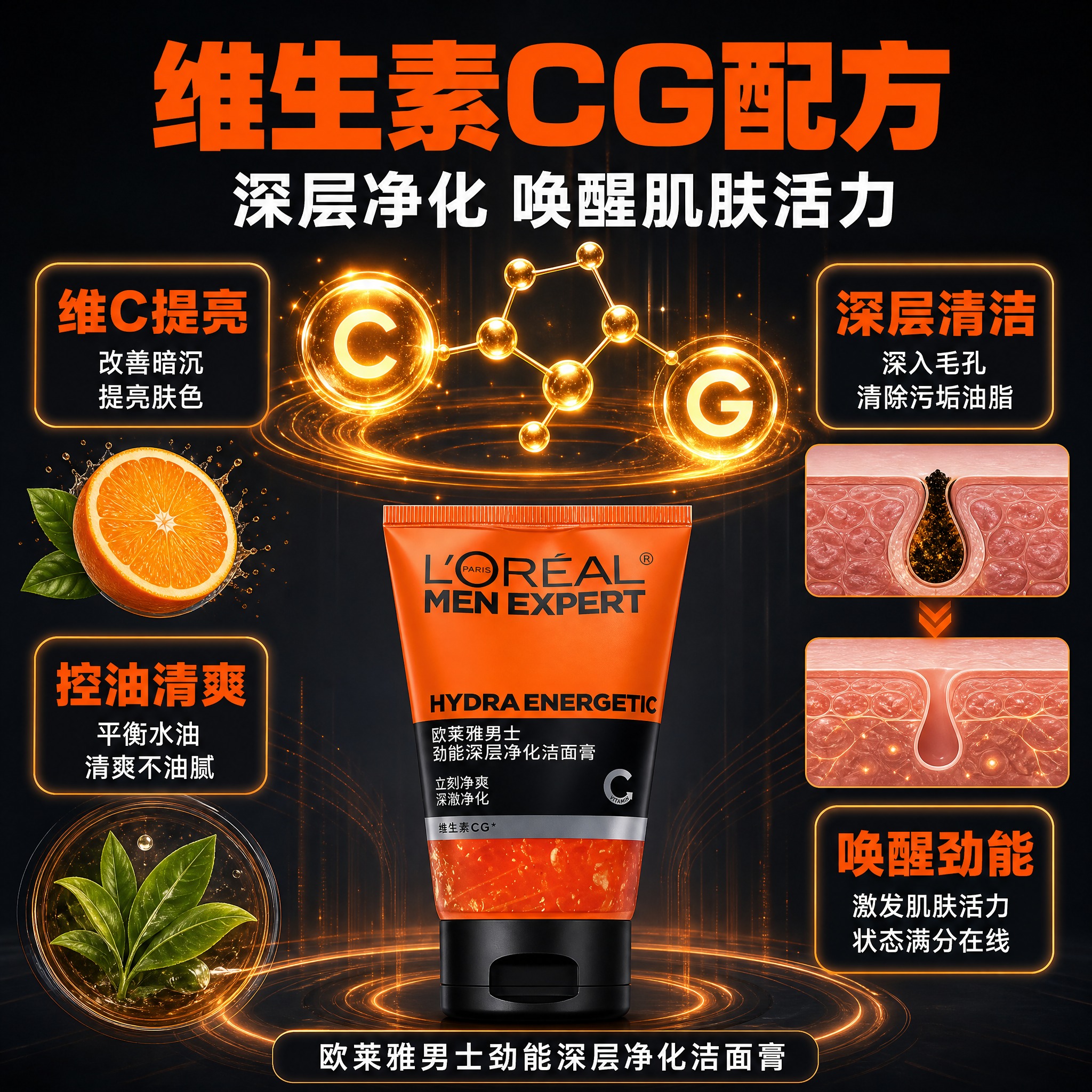 [主图-2] 核心功效成分解析 维生素CG配方展示。 [统一基… - 图片创意预览