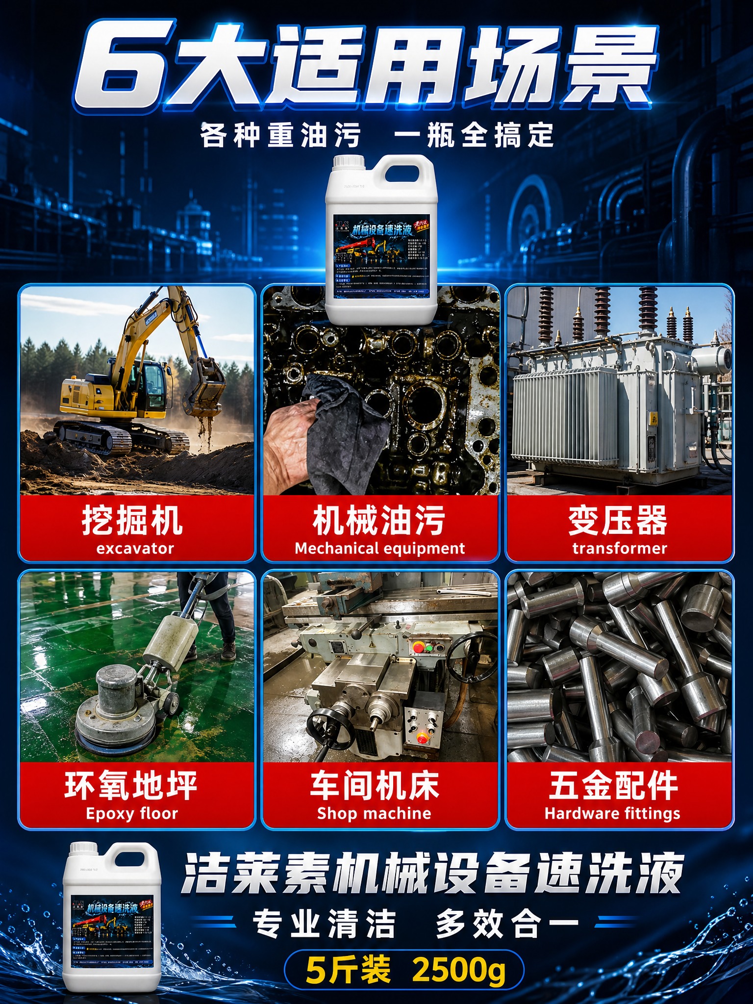 [主图-3 3:4] 6大适用场景宫格竖版图，展示产品广泛适用… - 图片创意预览