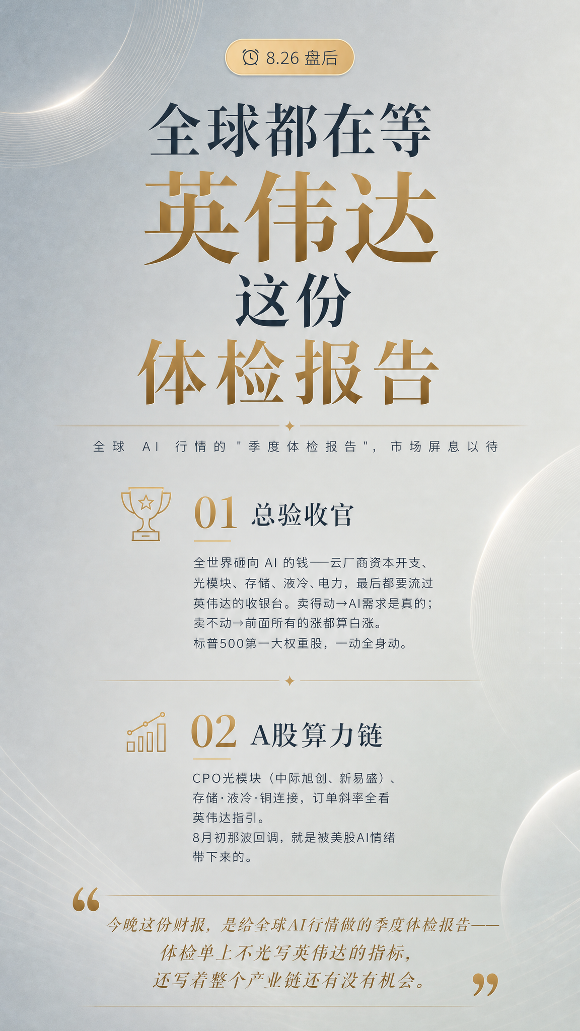 将这张横版财经海报重新设计为竖版9:16比例，保持原有的高级轻… - 图片创意预览