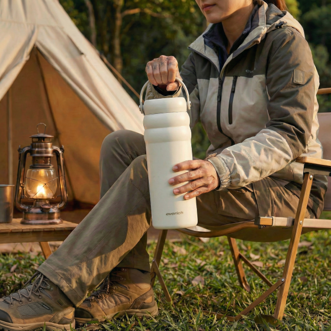 图1中人物拿着图2的产品，大小适中，保持图2产品细节不变预览效果