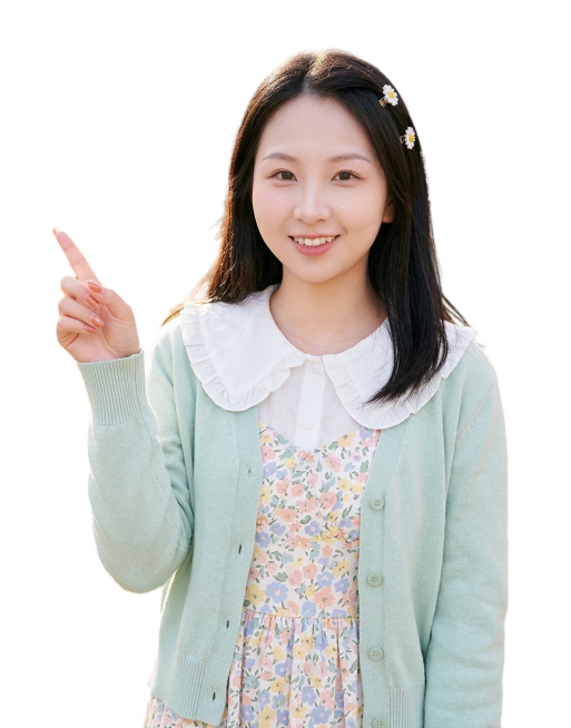 将图中人物穿的衣服换成春天穿的服装，要有 清新 户外 阳光 可爱的风格，表情和肢体动作都保持不变预览效果