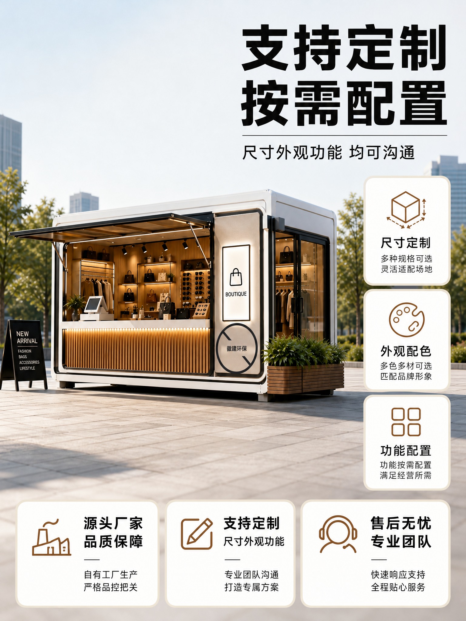 [主图-5] 商品名称「移动式苹果舱商铺」，本张唯一任务：讲清… - 图片创意预览