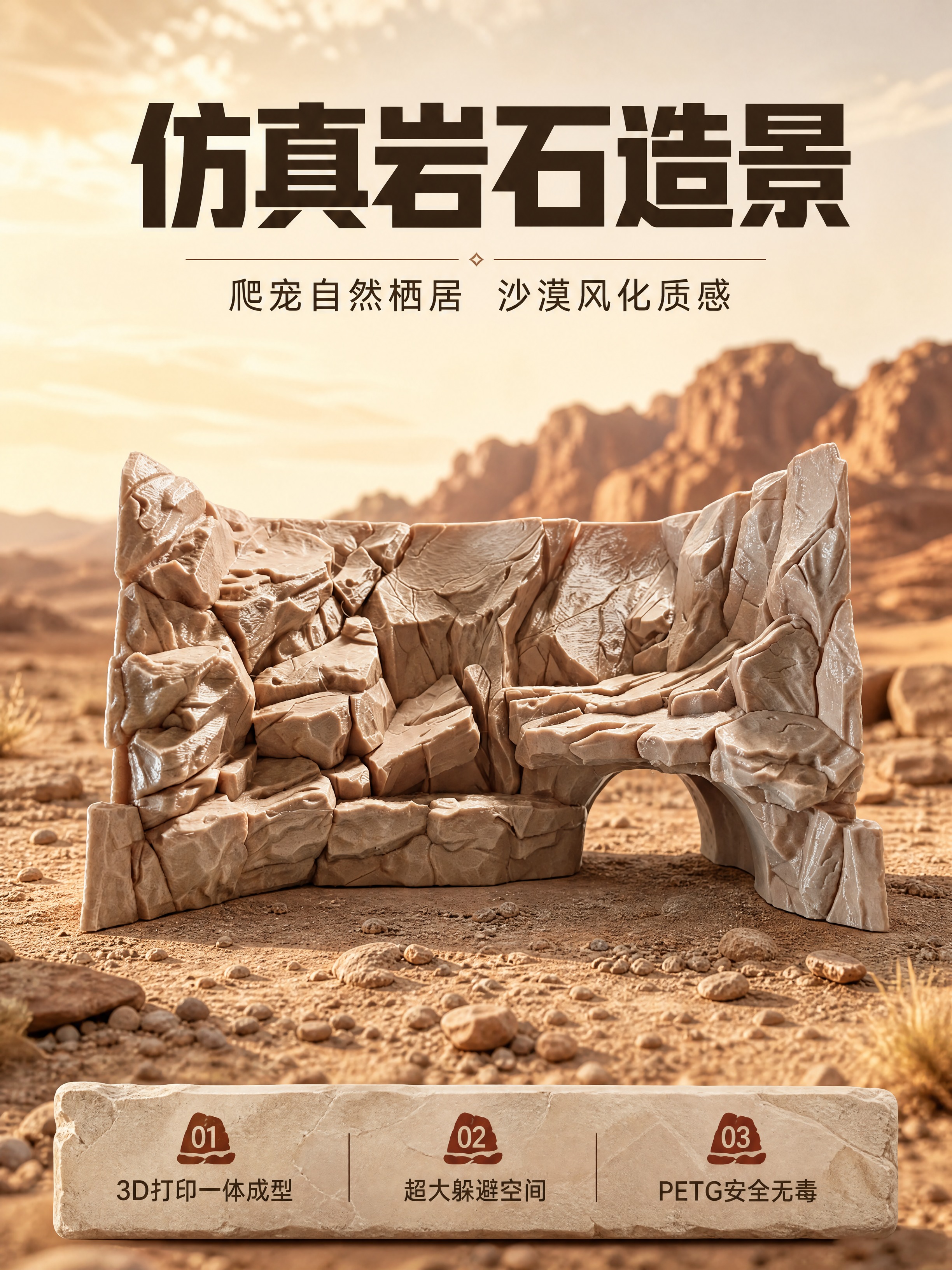 [商品] 使用【图1】仿真岩石造景板正面图；保留岩石风化纹理、… - 图片创意预览