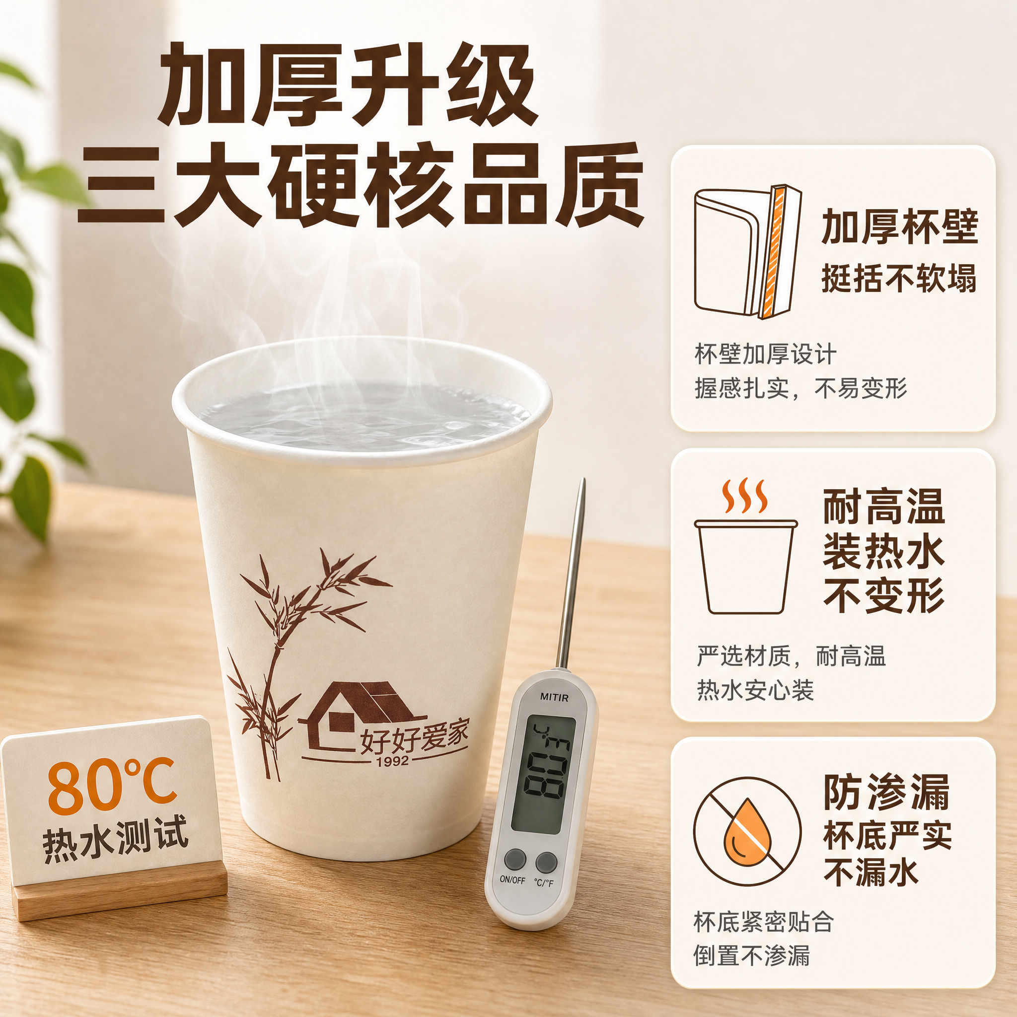 [主图-2] 主题：核心卖点证明——加厚杯身耐高温防渗漏，用直… - 图片创意预览