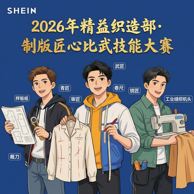 可以加上服装制版 审版  车缝之类的元素
还少了武匠，另外这个蓝色再深色一点点预览效果