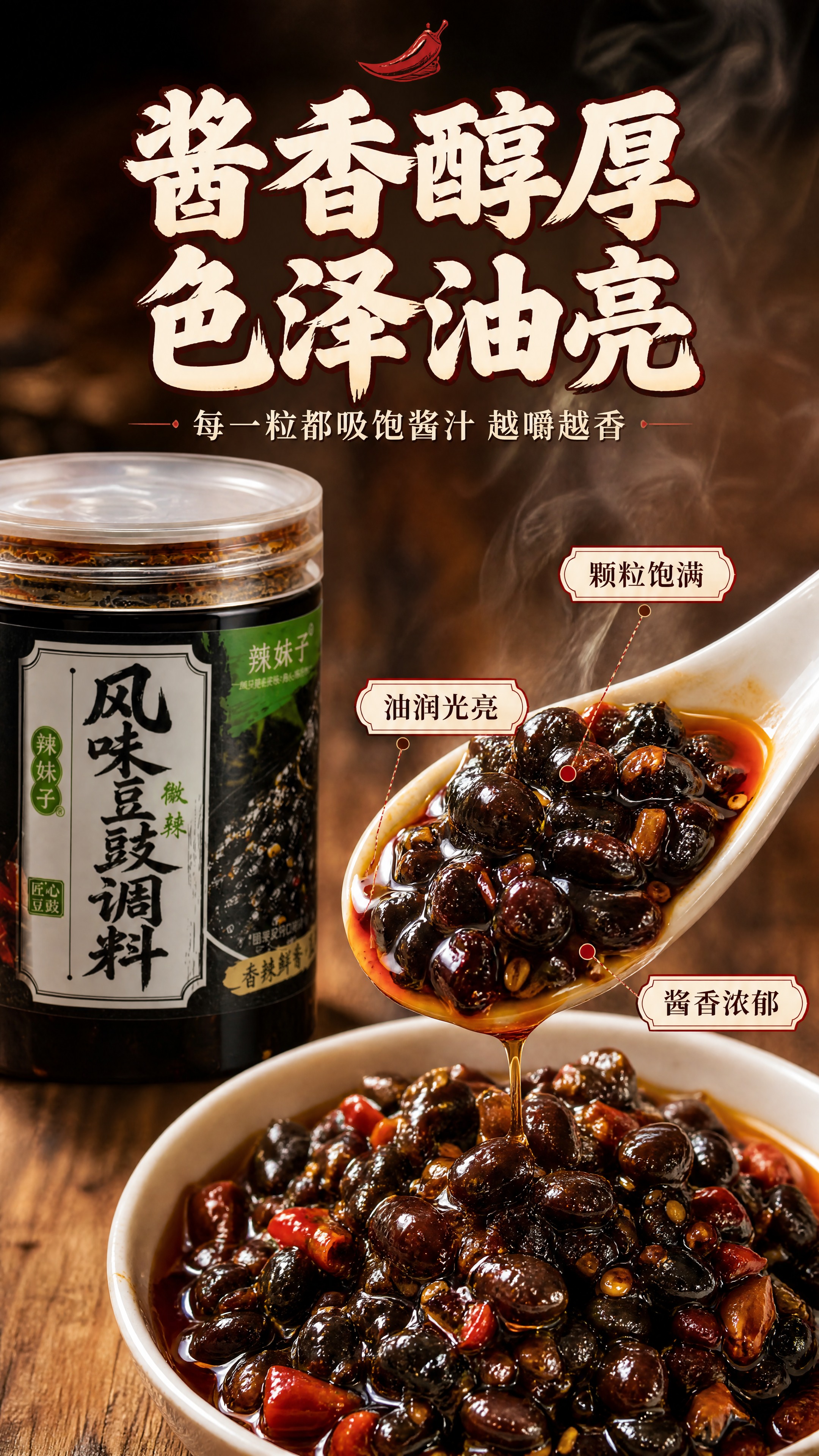 [商品] 使用【图2】辣妹子风味豆豉调料罐，保留罐体、标签、L… - 图片创意预览