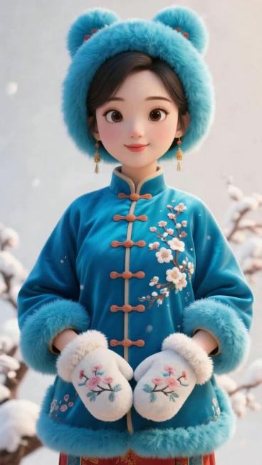 这个美女用蹩脚的东北口音说““马年到啦！本大美女祝你鸿福齐天，啥事儿都顺顺溜溜的嗷！”“那个啥…… 忘了祝大伙儿身体贼拉棒，吃啥啥香！” ！”预览效果
