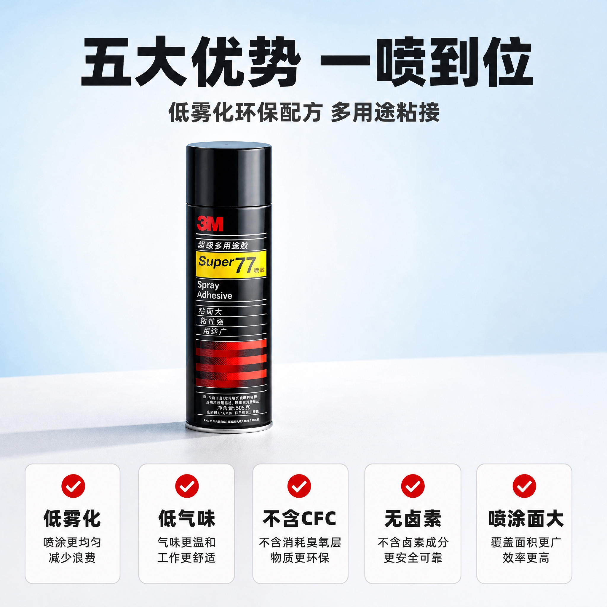 [主图-2] 商品名称「3M Super 77 超能多用途喷胶… - 图片创意预览