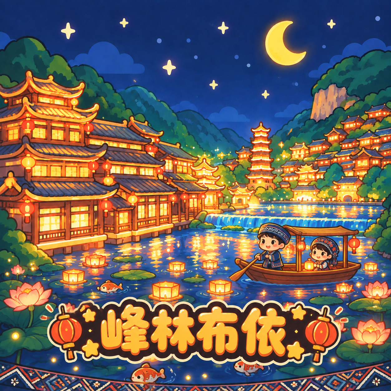 在图片最下方的深蓝色背景区域增加设计元素，让底部不再单调。可以… - 图片创意预览