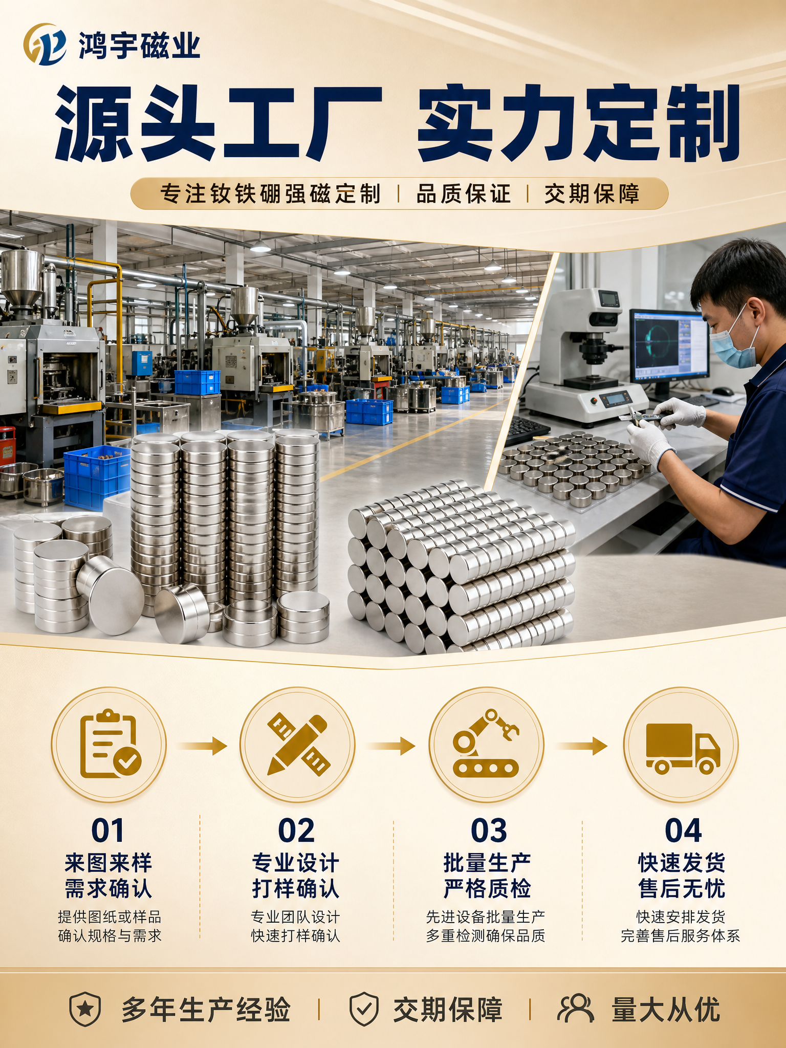 [商品] 使用【图1-图5】钕铁硼强磁 可定制 圆形磁铁；保留… - 图片创意预览