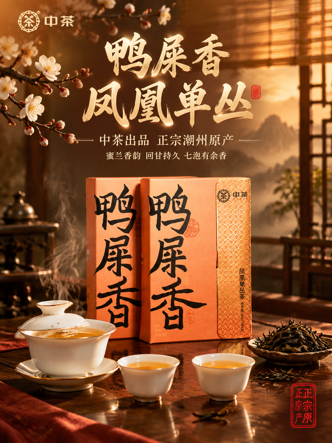 [主图-1 750x1000] 首图点击率 中茶鸭屎香凤凰单丛… - 图片创意预览
