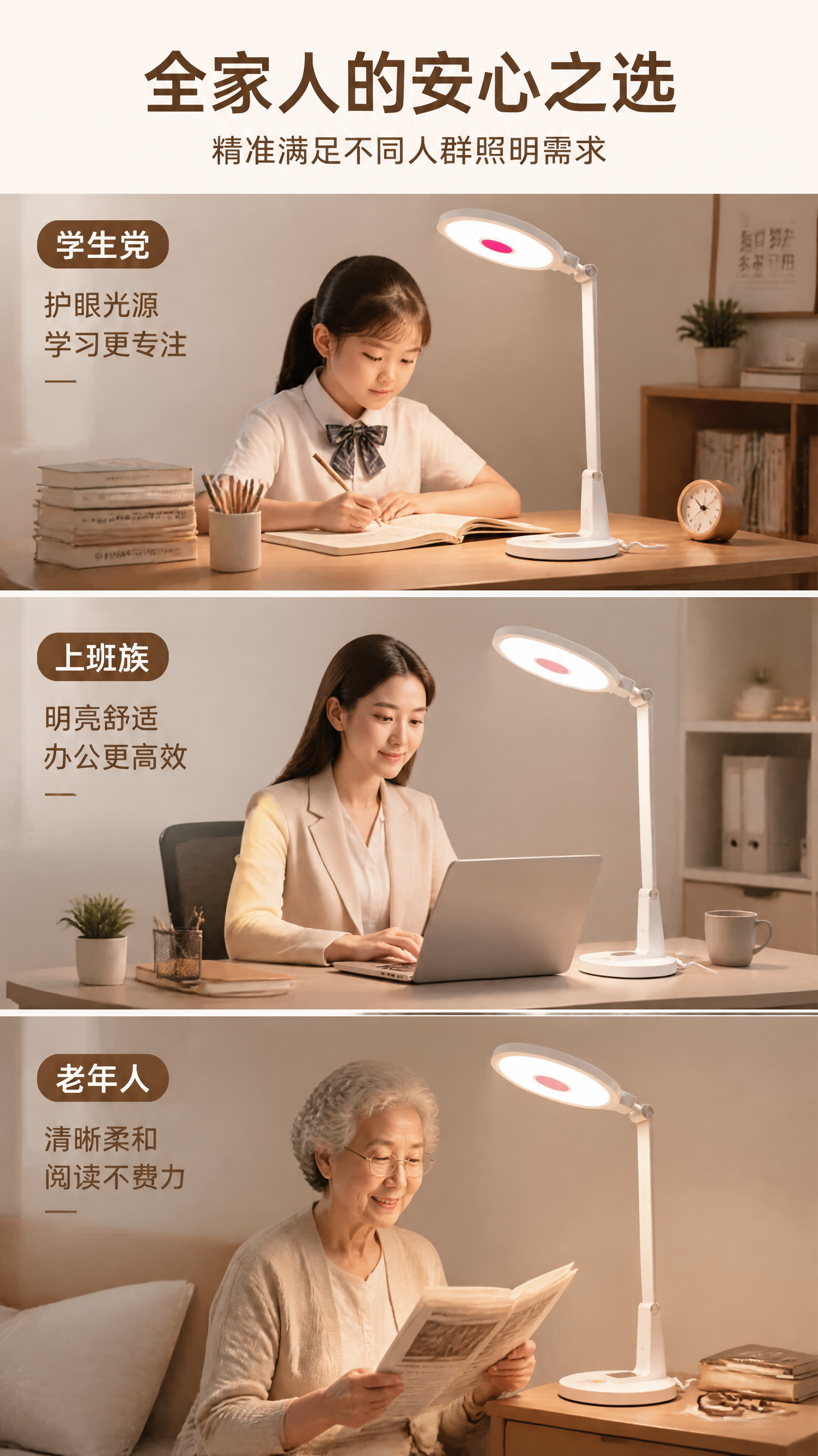 [第7张] 详情页人群适配与使用场景——学生/办公族/老人多场… - 图片创意预览