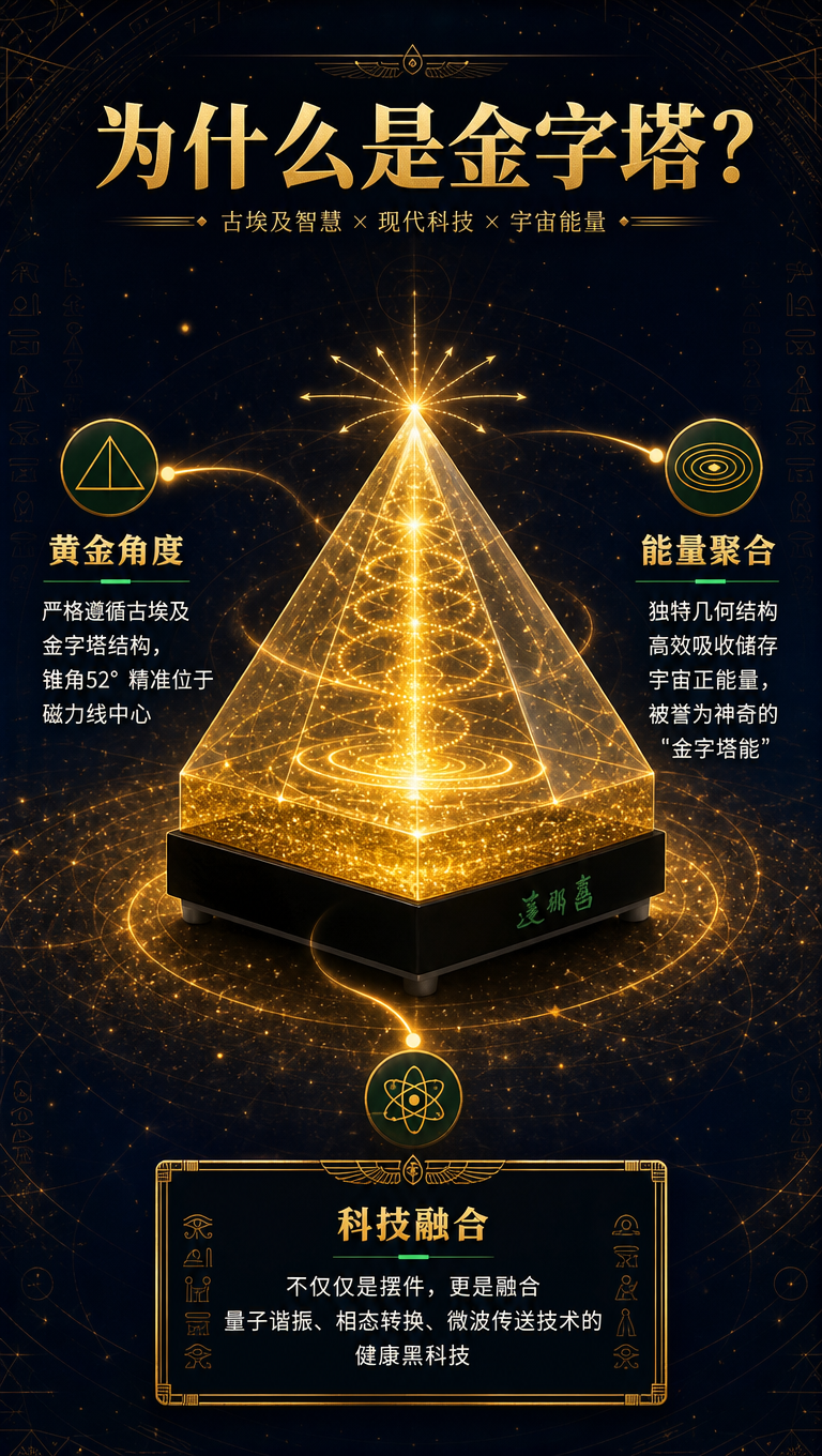 [商品] 使用【图1】达那喜能量健康金字塔灯（一代）做半透明透… - 图片创意预览