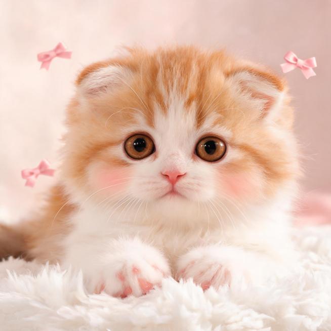 一只可爱的猫咪预览效果