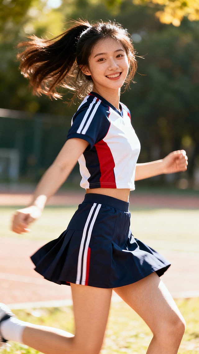 生成30张漂亮小姐姐全身照片，穿超短裙的，单张单张，不要合集