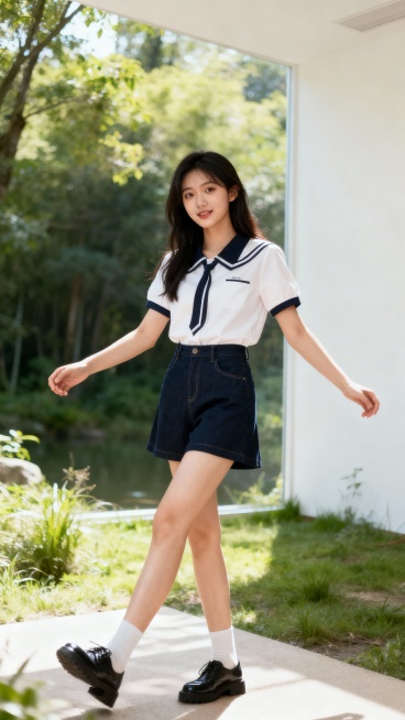 生成50张有关的小姐姐全身图片预览效果