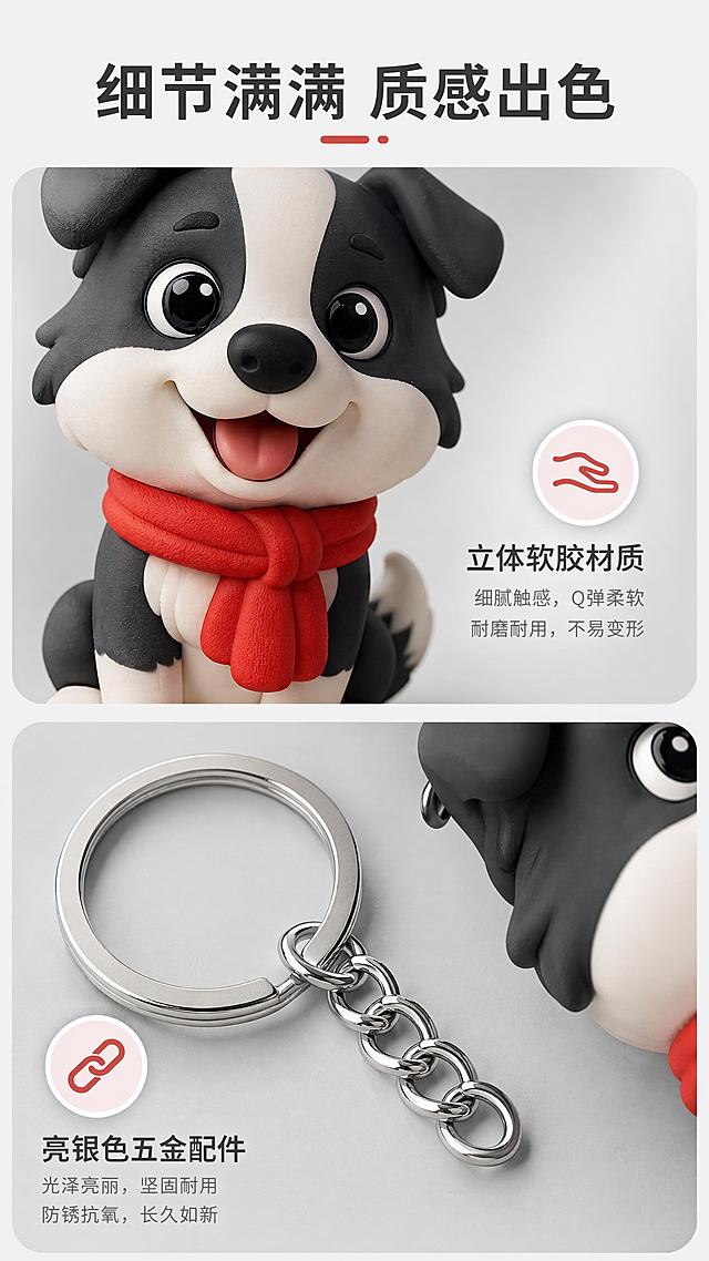 「图片1」「图片1」「图片1」，生成详情页，商品名称为xxx，适配淘宝/天猫平台，单图比例为9:16，需求屏数为8张。