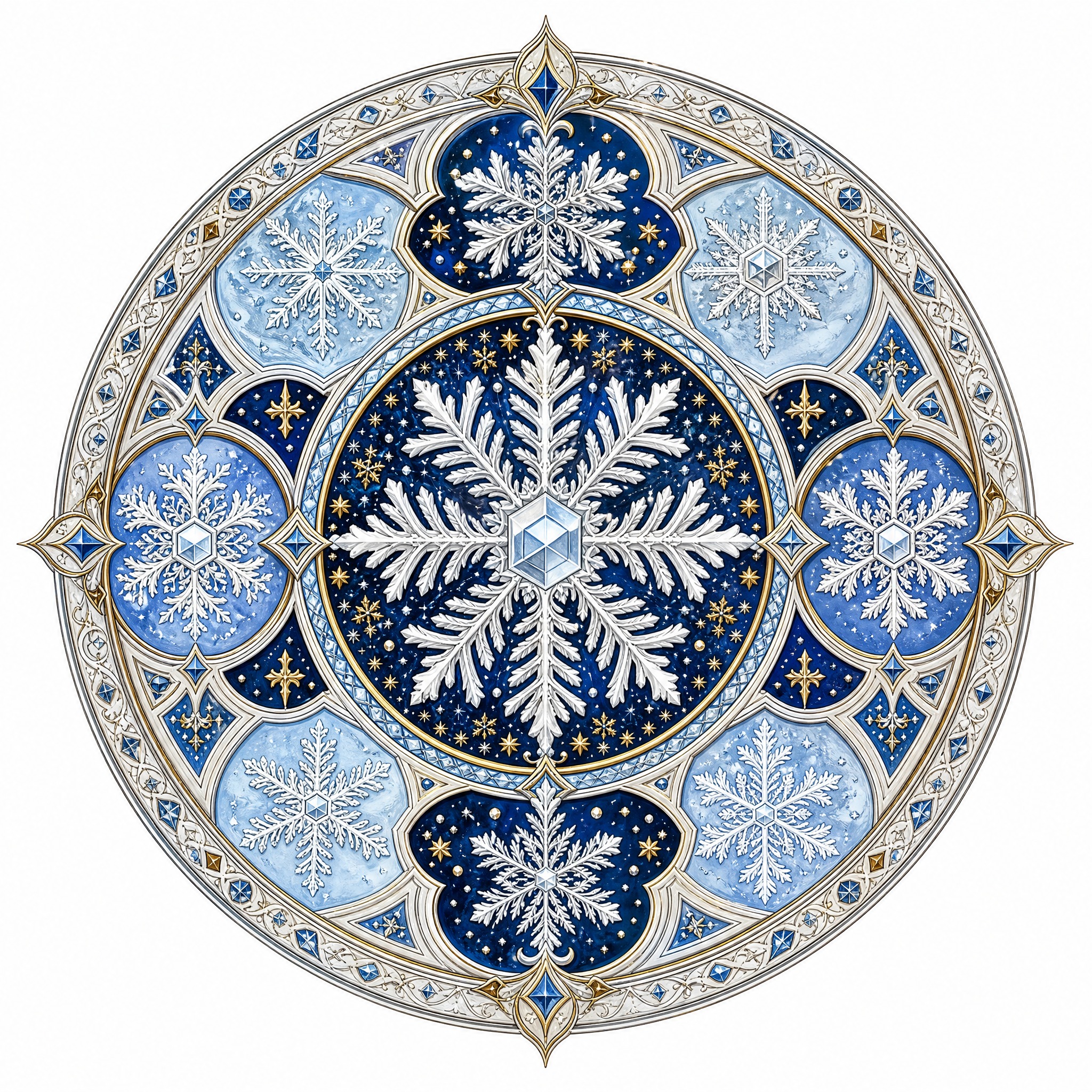 Christmas sticker, medieval ill… - 图片创意预览