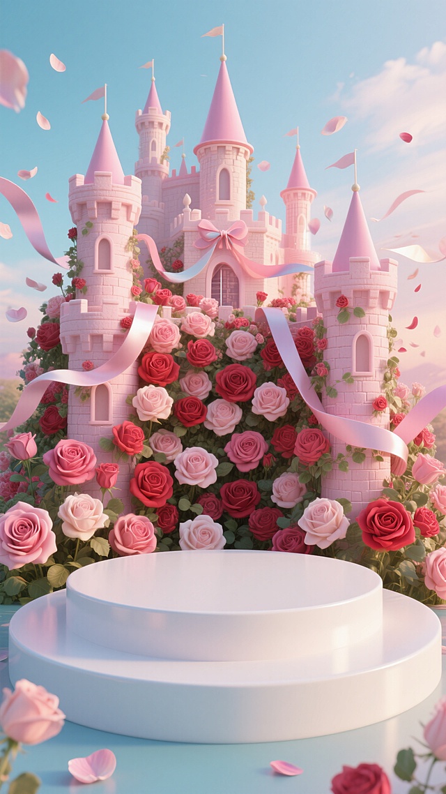 浪漫玫瑰城堡