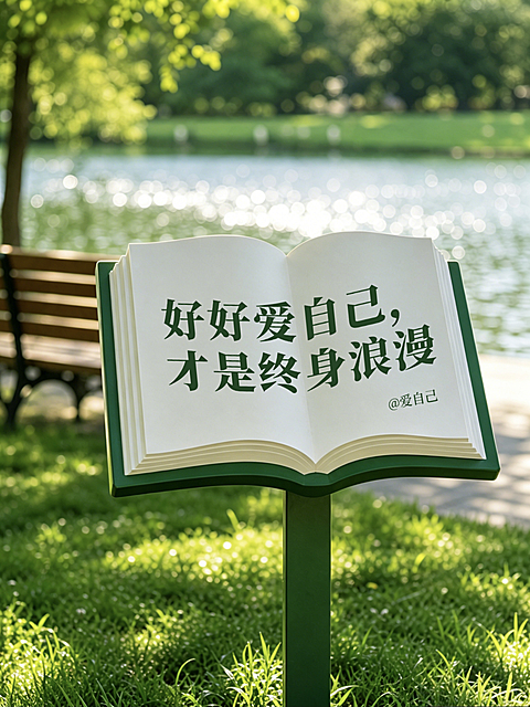 激励正能量语录分享摘抄清新实景风小红书封面