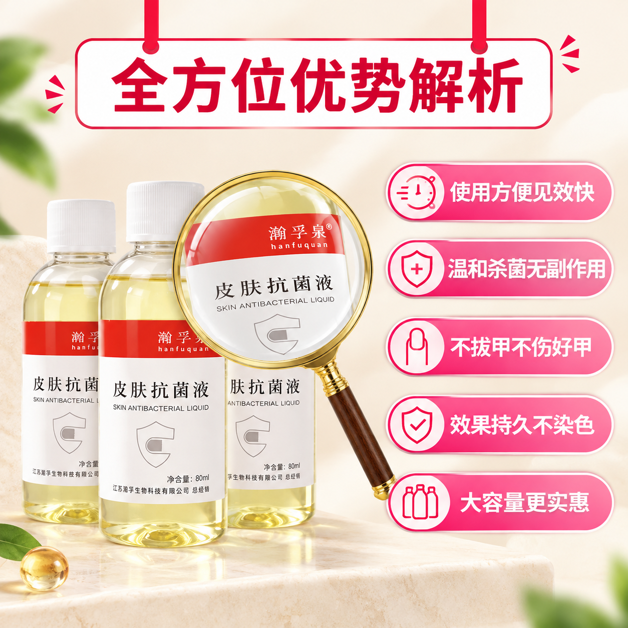 [主图-3] 全方位优势解析，放大镜概念突出产品细节与五大优势… - 图片创意预览
