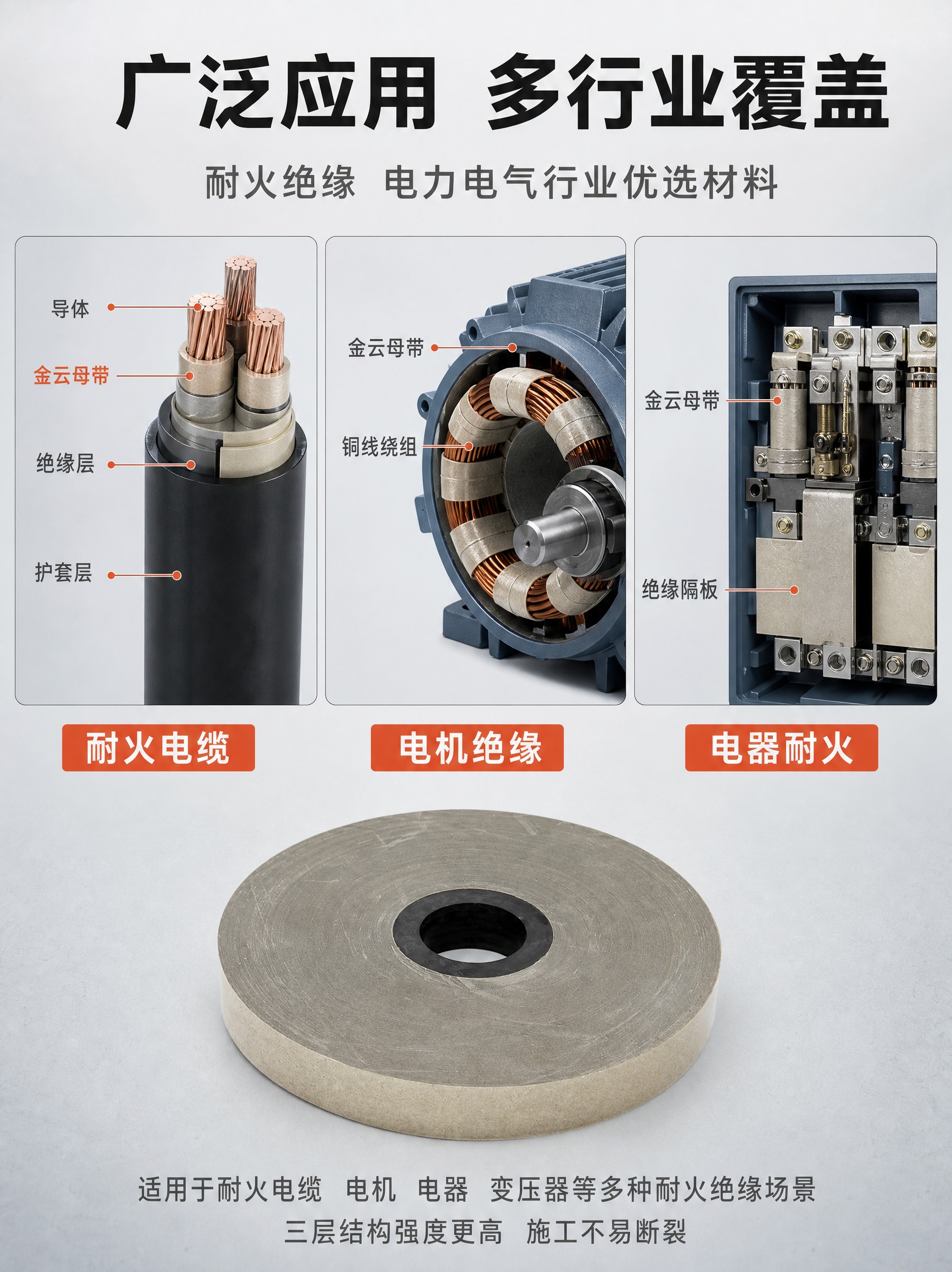 [商品] 使用【图2】金云母带整卷；保留浅金色云母带外观、黑色… - 图片创意预览