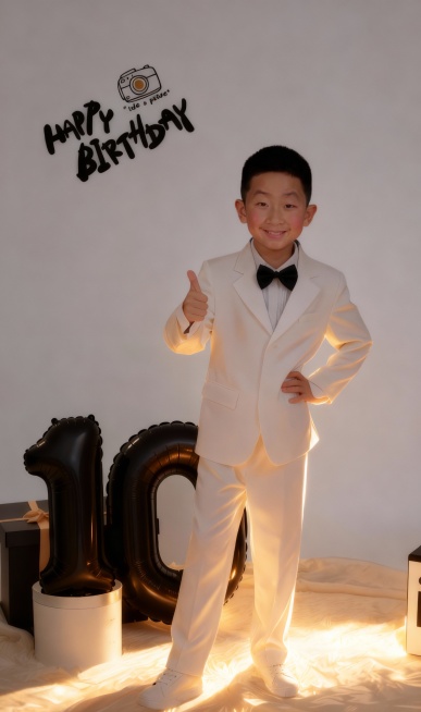 加点灯光范围其他保持不变五官不变预览效果