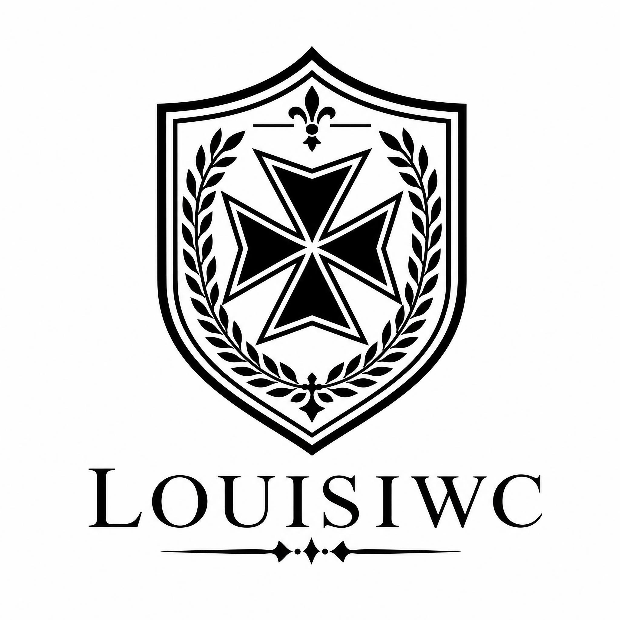 高端手表品牌LOGO设计第四款，严格左右对称，借鉴世界名表经典… - 图片创意预览