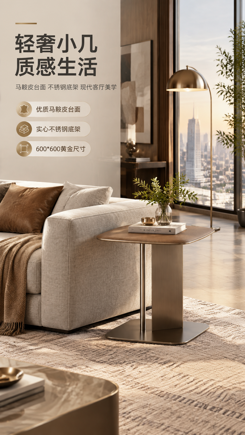 [商品] 使用【图1】BJ-1168小几（边几/角几）；保留方… - 图片创意预览