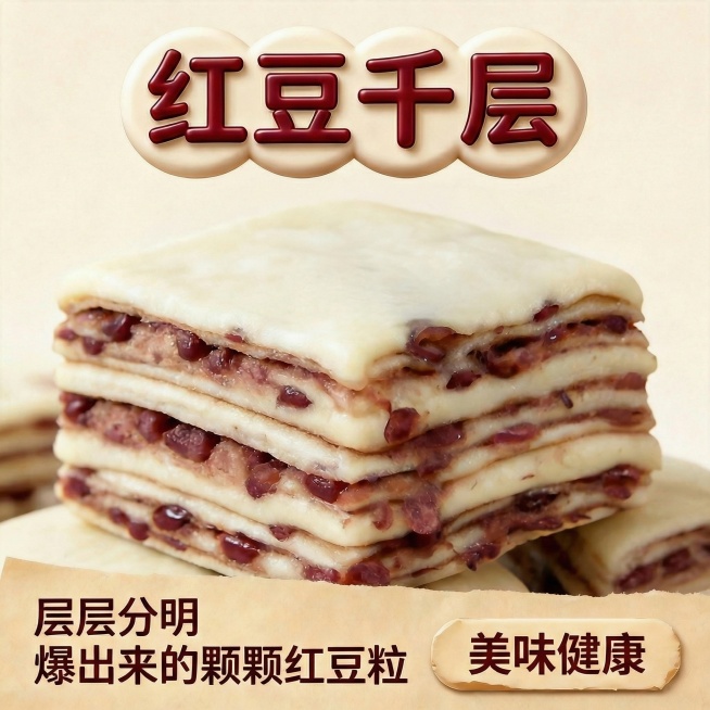 只需将最上层的红豆去掉预览效果