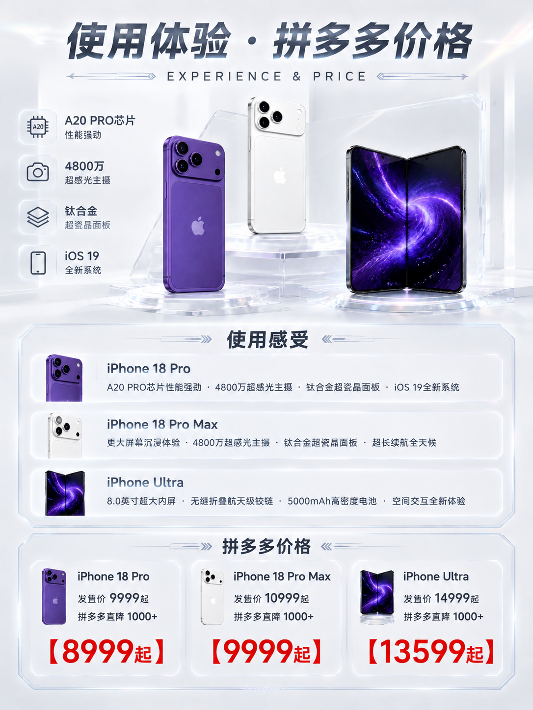 3:4竖版商业数码海报，奶白浅灰哑光背景，柔和棚拍光影，淡珠光… - 图片创意预览