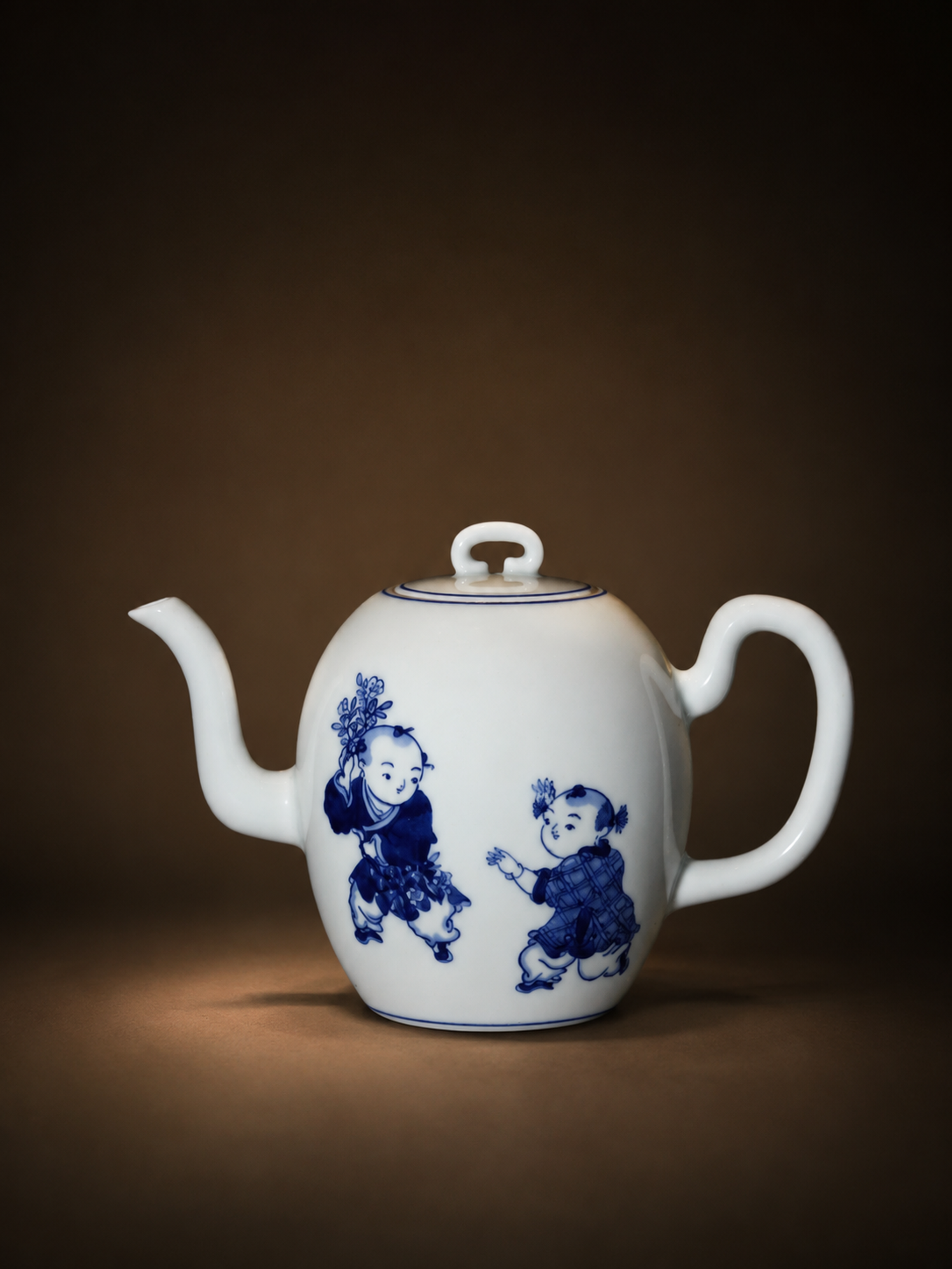 产品精修，产品置于柔和渐变深棕色博物馆级背景上，背景渐变柔和细… - 图片创意预览