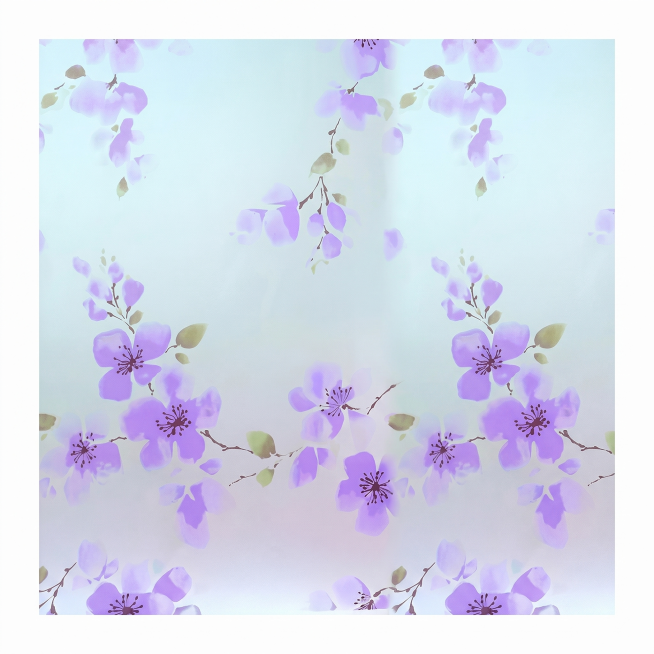 [主图 1] Pure white background product display for electrostatic frosted glass window film. Keep the p预览效果