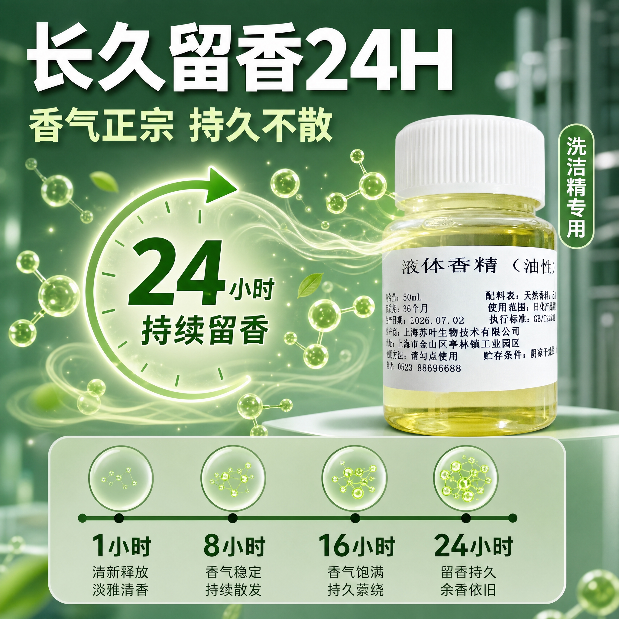 [主图-2] 核心卖点效果证明，突出长久留香24H与香气正宗，… - 图片创意预览