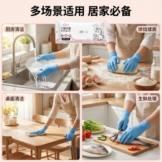 [垫图] https://matting-batch.dancf.com/temp/0eea5a52c06d6828_20260320224141229.png
[主图主题] 丁腈手套多场景适用展示图预览效果