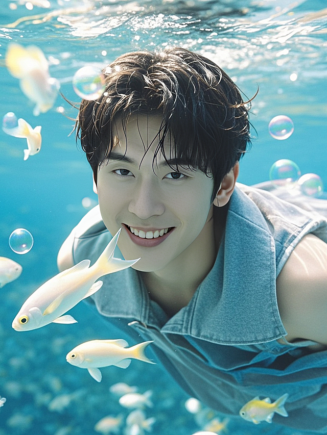 高清水下摄影｜清透感商业大片