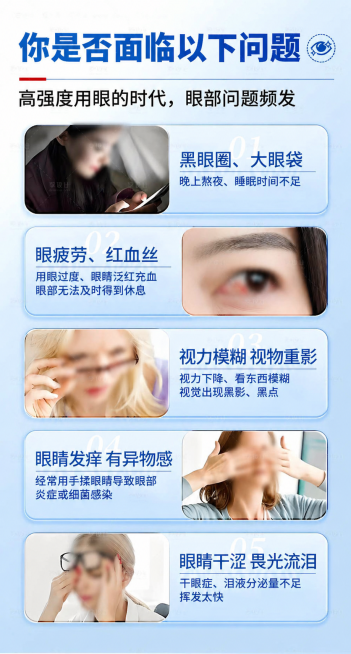 参考原图的排版和内容重新生成，移除图中的所有水印，保留所有文字信息和布局，保持浅蓝色医疗健康风格，文字清晰可辨预览效果